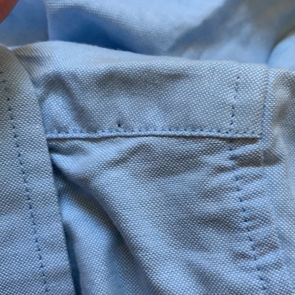 Hartstrings Kitestrings Baby Blue Christmas Buttondown Bodysuit 12 Months Tie - Picture 12 of 12